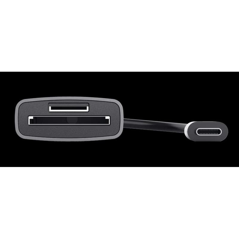 TRUST čítačka pamäťových kariet DALYX Fast, externá, USB-C, 8cm 2