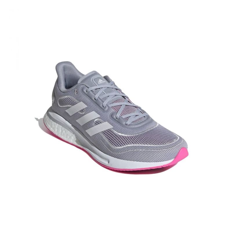 Dámska bežecká obuv ADIDAS Supernova W halo silver cloud white screaming pink 3
