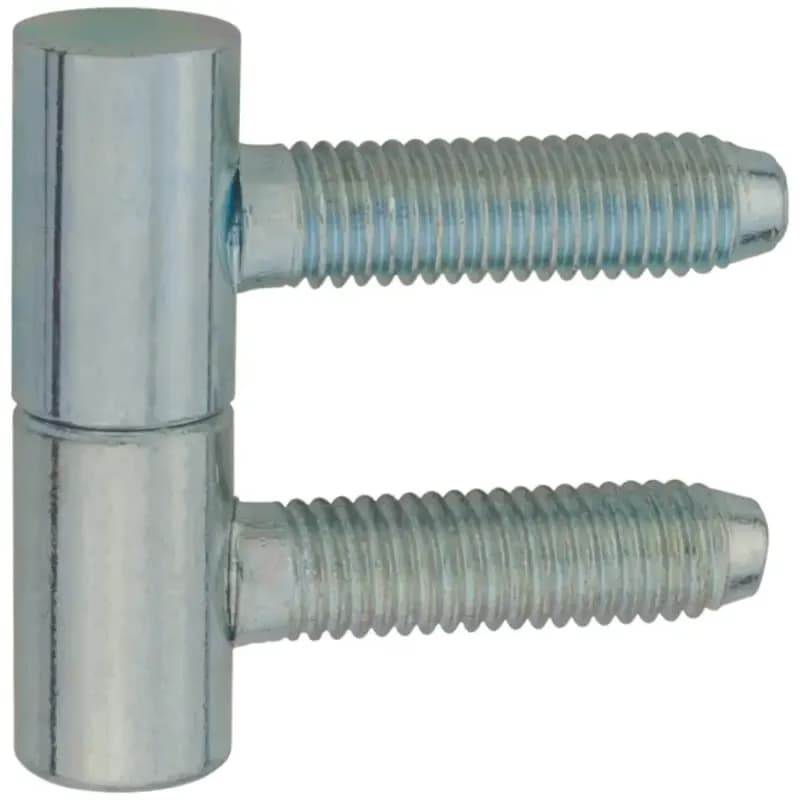 Záves 12x35 mm pozinkovaný biely 2 ks 1