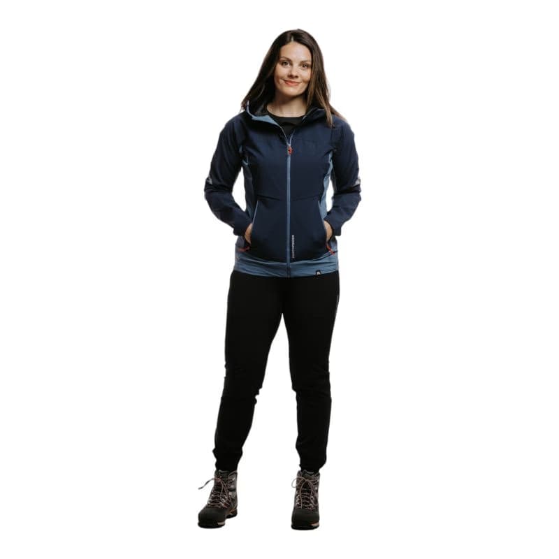 Dámska turistická softshellová bunda NORTHFINDER DONNA-387-blueblue 2