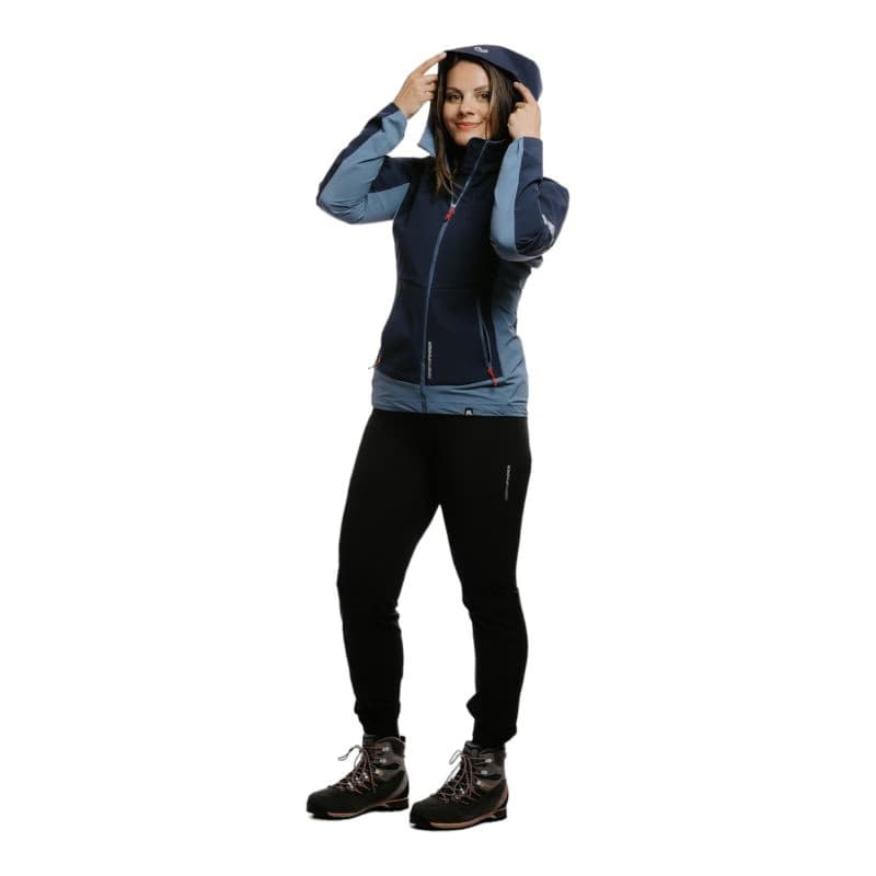 Dámska turistická softshellová bunda NORTHFINDER DONNA-387-blueblue 3
