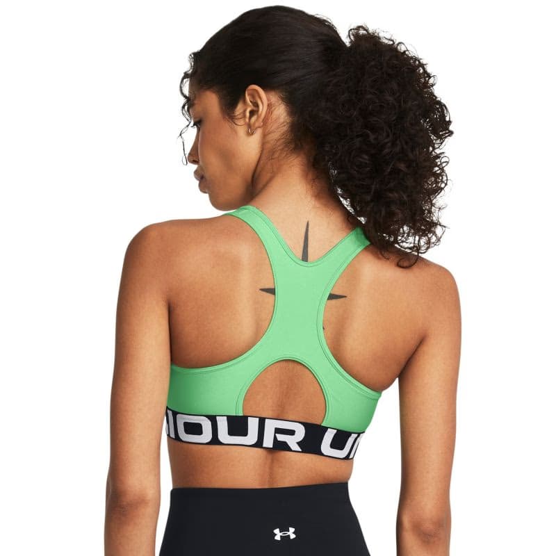 Dámska tréningová športová podprsenka UNDER ARMOUR UA HG Authentics Mid Branded-GRN 350 2