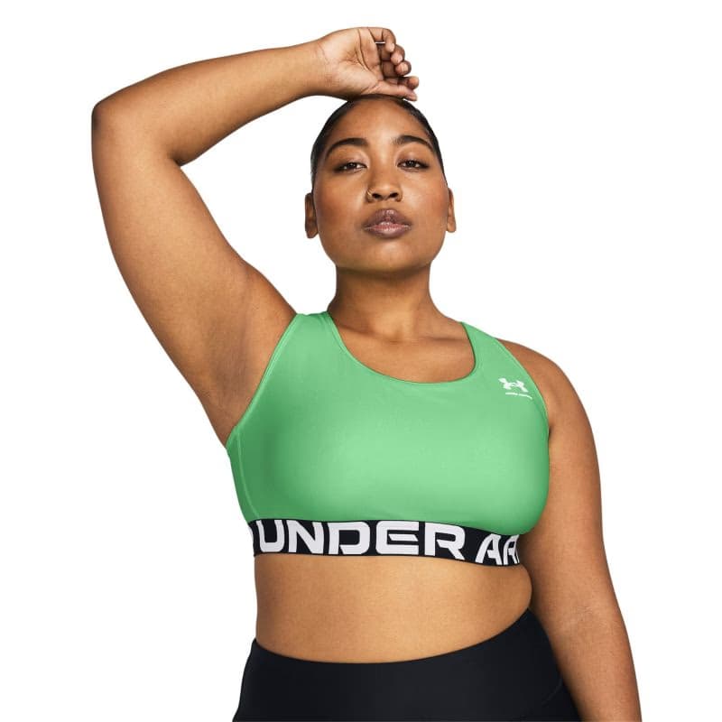 Dámska tréningová športová podprsenka UNDER ARMOUR UA HG Authentics Mid Branded-GRN 350 5