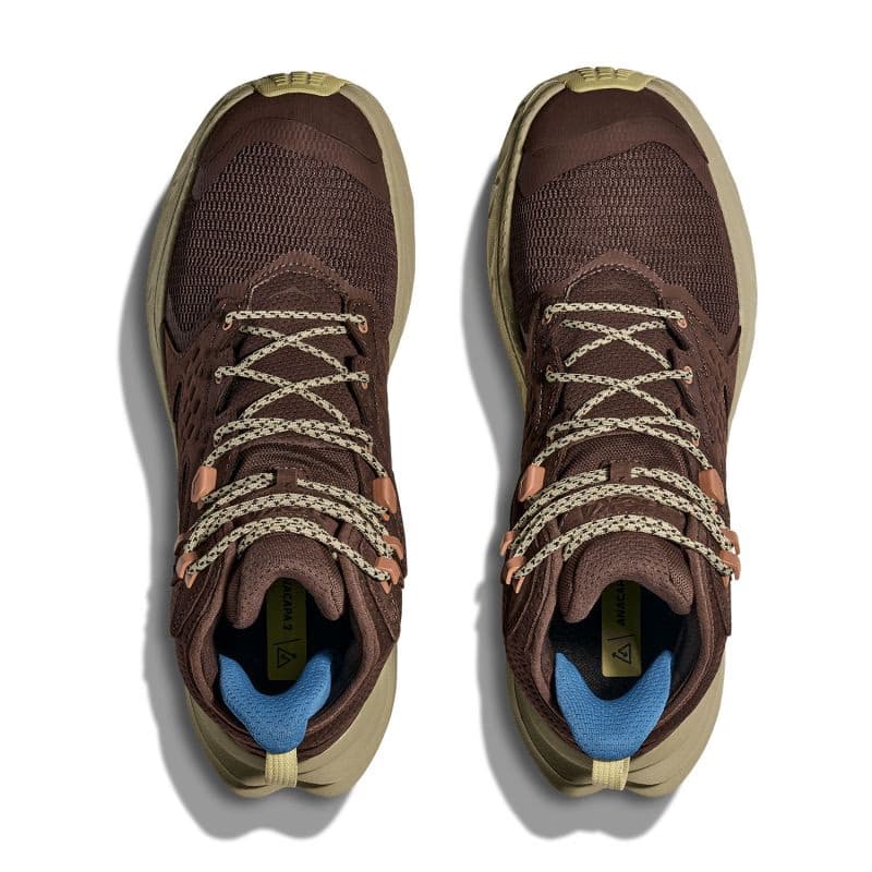 Pánska členková turistická obuv HOKA Anacapa 2 Mid GTX M walnut oyster mushroom 4