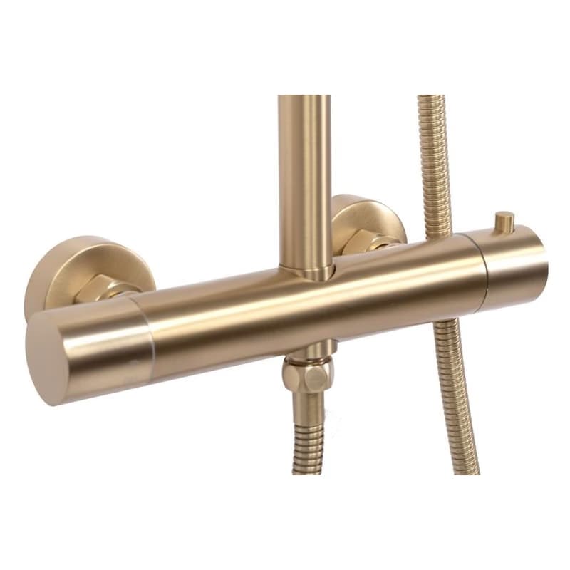 REA REA - Sprchový set s termostatickou batériou 150mm VINCENT zlatá kartáčovaná REA-P6602 6