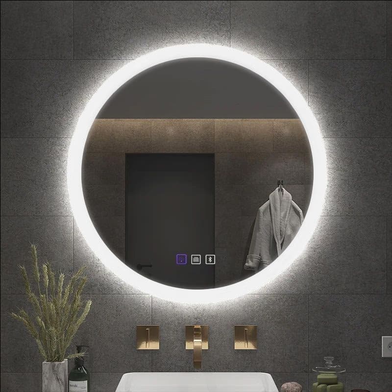 Tutumi - Zrkadlo LED BLUETOOTH FFJ 60cm HOM-06501 3