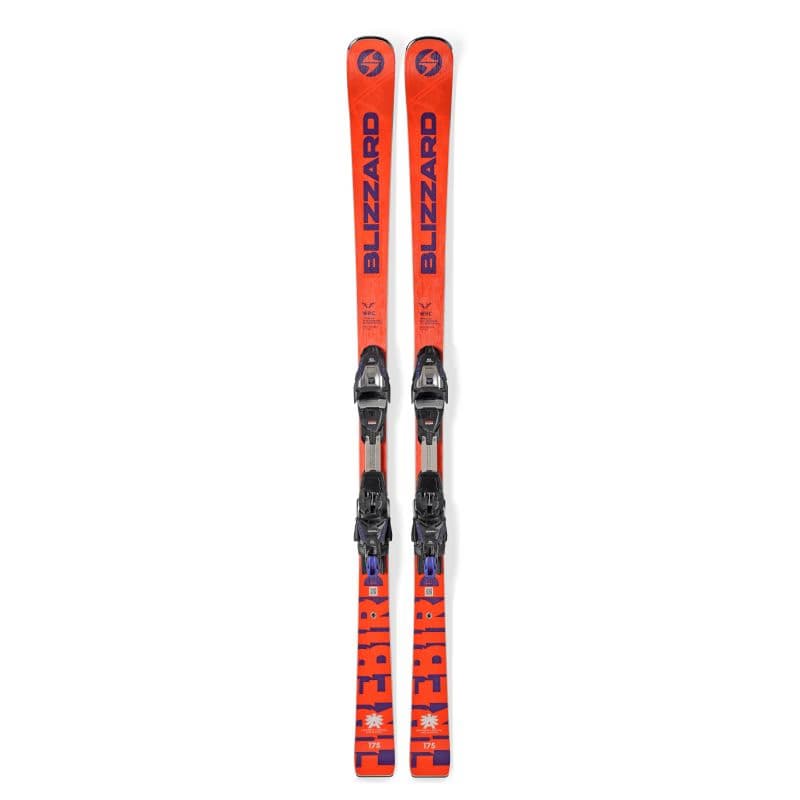 Závodné lyže s viazaním BLIZZARD Firebird WRC + COMP 13 DEMO, orange 2
