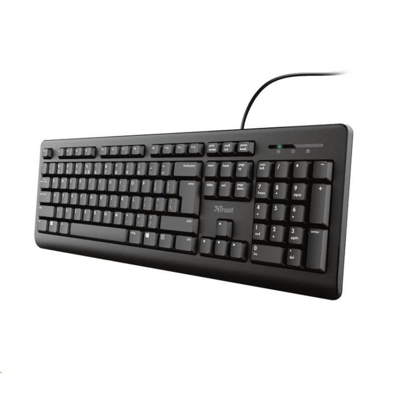 TRUST klávesnica PRIMO, membránová, USB, CZ/SK