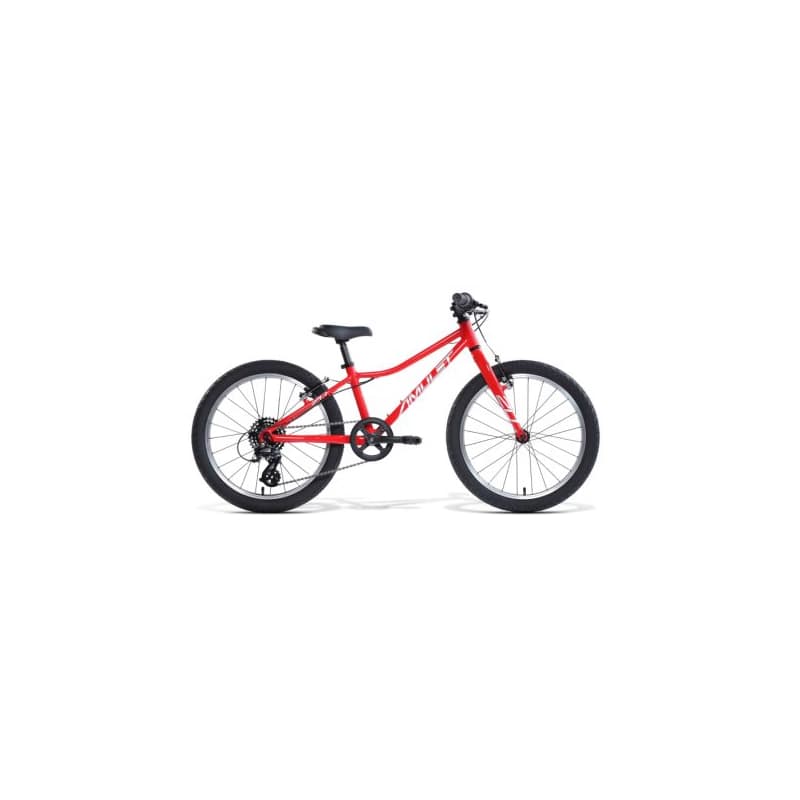 Detský horský bicykel AMULET 20 Tomcat, red shiny silver