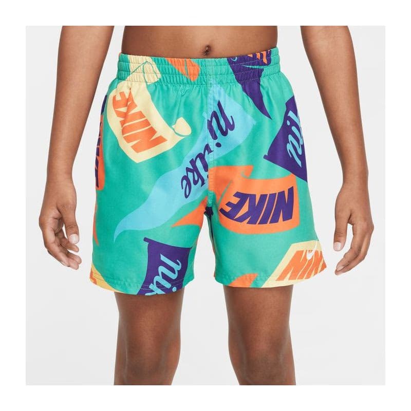Chlapčenské plavky NIKE SWIM TOSSED FLAGS 4 inch STADIUM GR-STADIUM GREEN 4