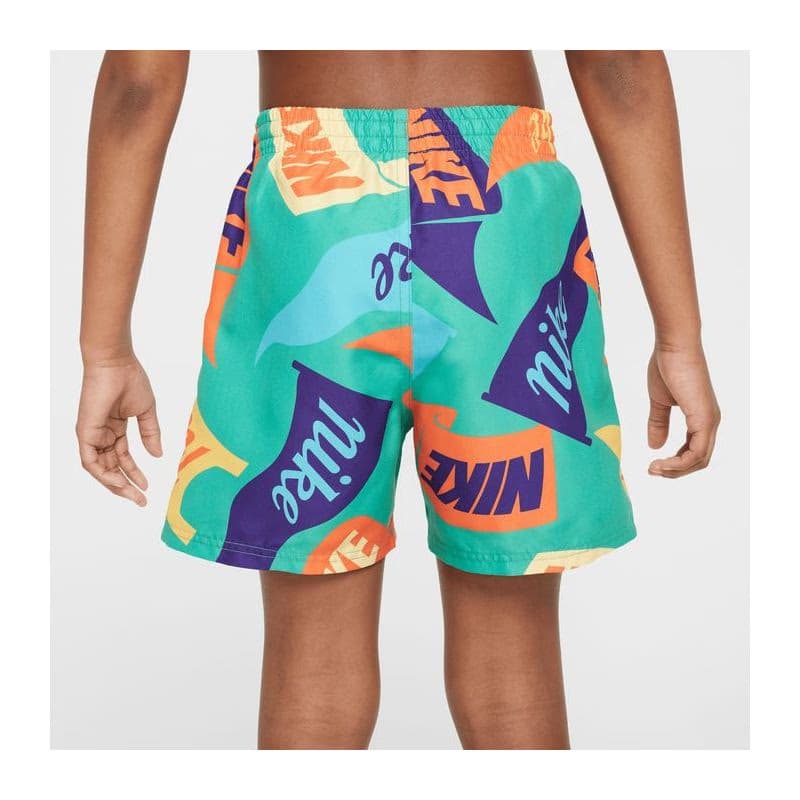Chlapčenské plavky NIKE SWIM TOSSED FLAGS 4 inch STADIUM GR-STADIUM GREEN 5