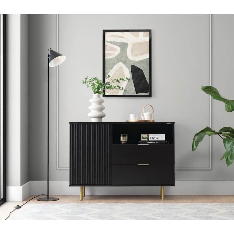 ArtGiB Komoda NUBIA NB-01 | čierna 5