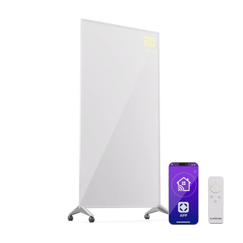 Klarstein Wonderwall Smart Bornholm, infražiarič, 60 x 120 cm, 1200 W, aplikácia 1