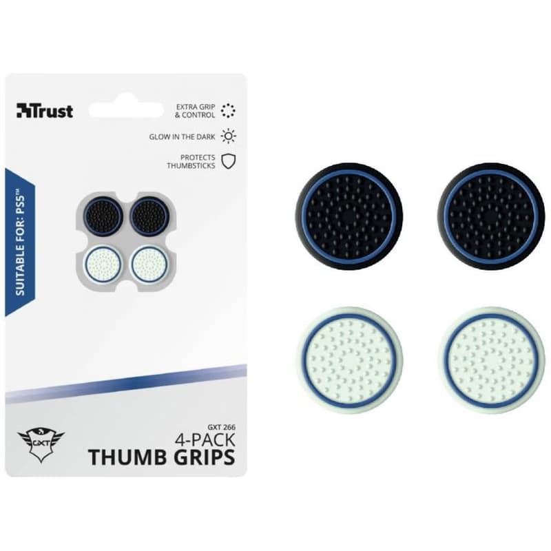 TRUST Silikónové krytky GXT 266 4-pack Thumb Grips for PS5 3