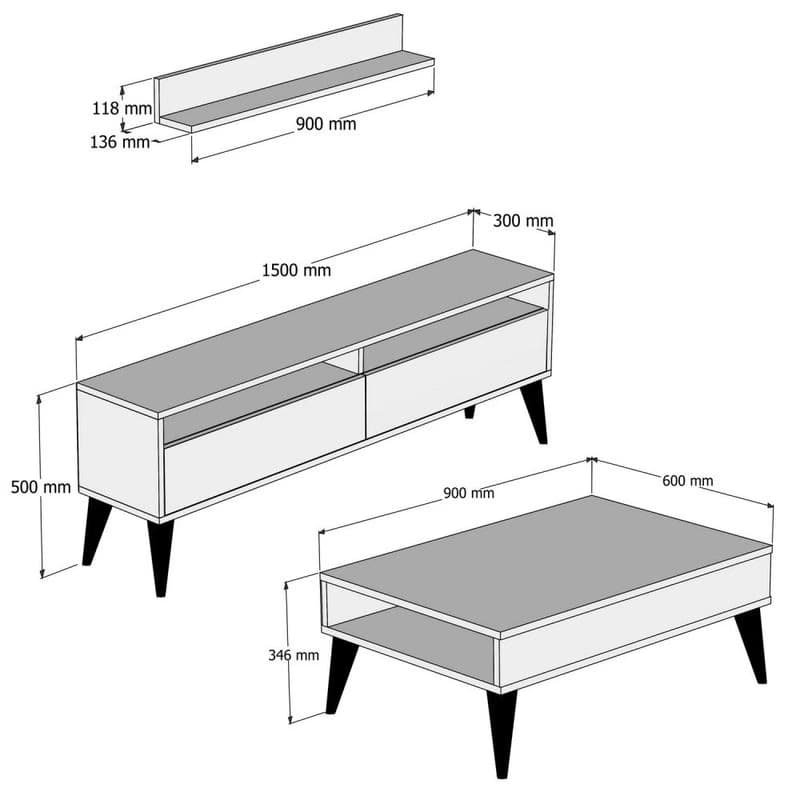 Living Room Furniture Set Best - Cream 2