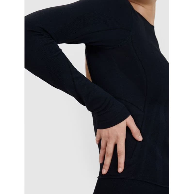 Dámske tréningové tričko s dlhým rukávom 4F LONGSLEEVE FNK F403-20S-DEEP BLACK 5