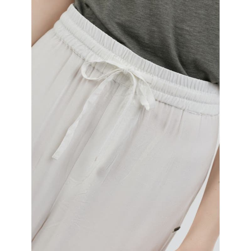 Dámske nohavice FUNDANGO Poppy Pants-100-white 3