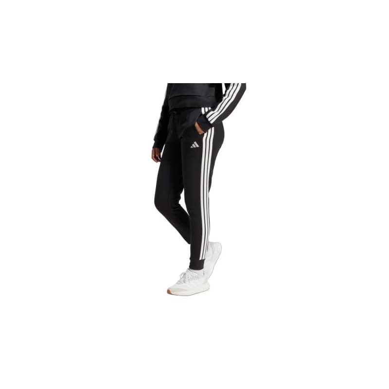 Dámske tepláky ADIDAS W 3S FL SL PT BLACK WHITE 1