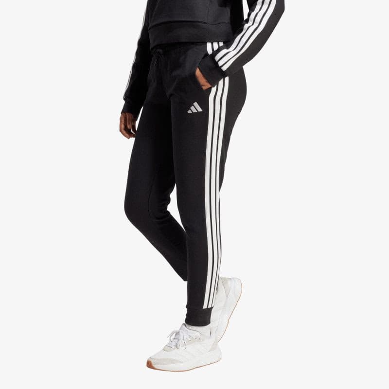 Dámske tepláky ADIDAS W 3S FL SL PT BLACK WHITE 2