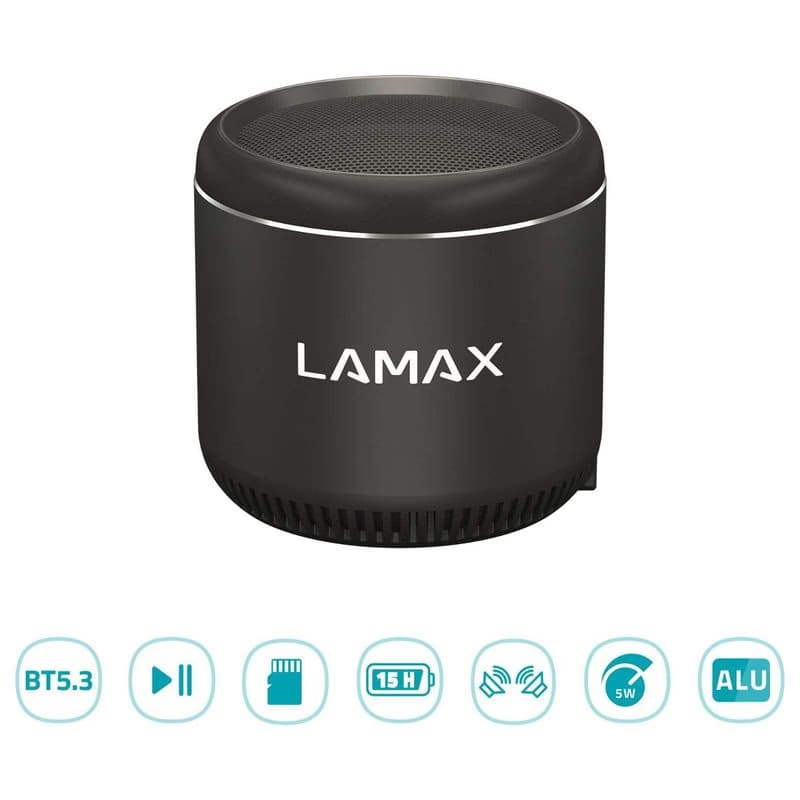 LAMAX Sphere2 Mini Bluetooth reproduktor, USB-C 3