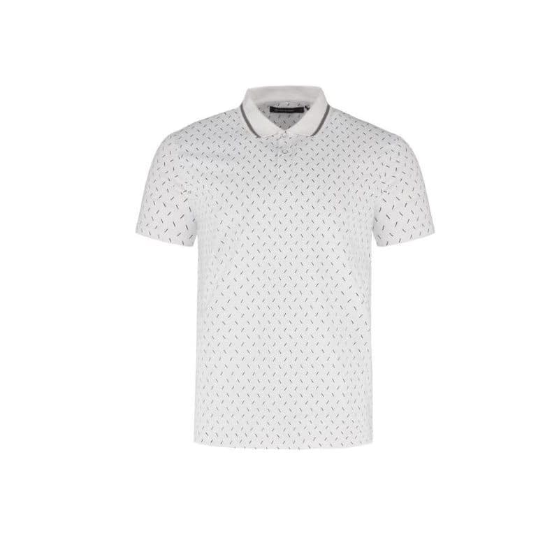 Pánske polo tričko s krátkym rukávom VOLCANO CARO-100-WHITE 4