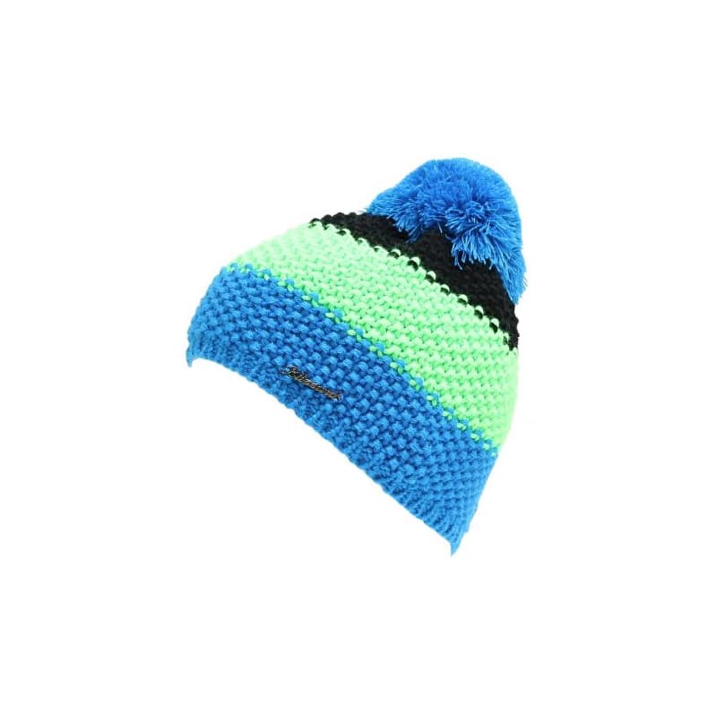 Zimná čiapka BLIZZARD Tricolor, black green blue W