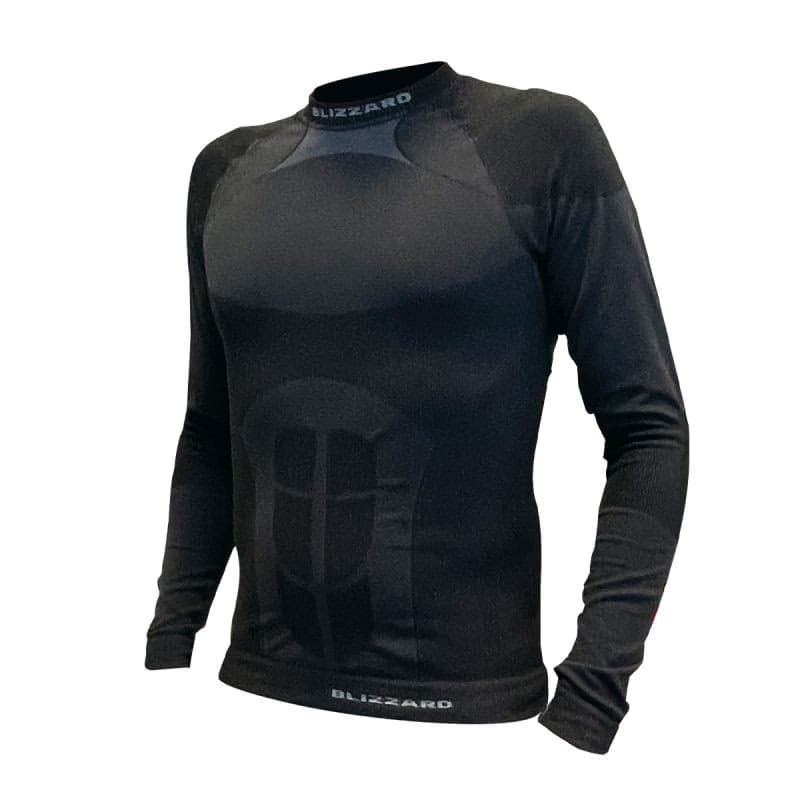 Pánske termo tričko s dlhým rukávom BLIZZARD Essential mens long sleeve, anthracite 3
