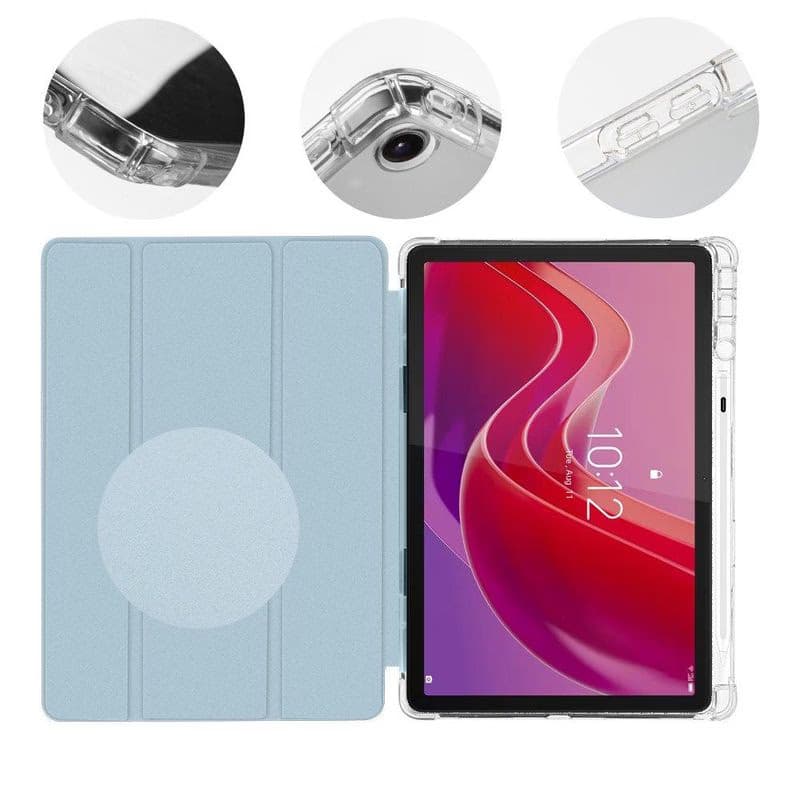 OBAL:ME MistyTab Puzdro pre Lenovo Tab M11/M11 LTE Light Blue 2