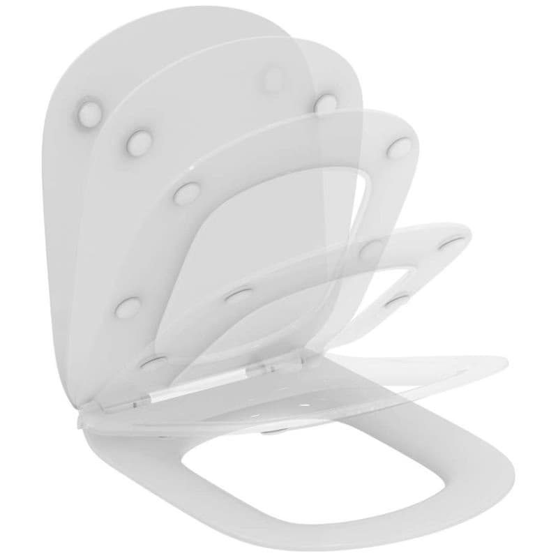 IDEAL STANDARD - Tesi Závesné WC s doskou SoftClose, AquaBlade, biela T354601 2