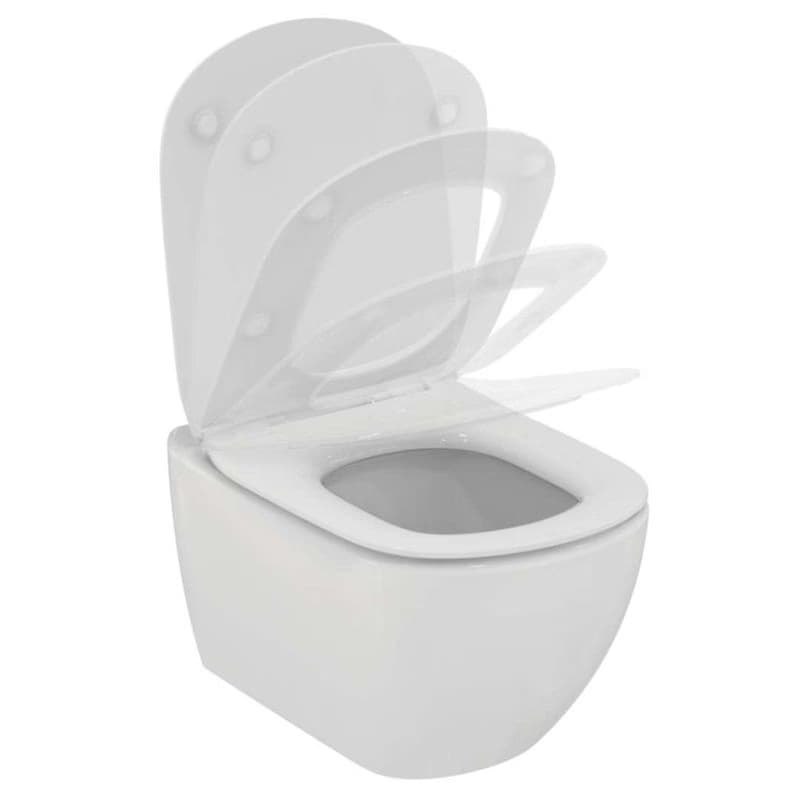 IDEAL STANDARD - Tesi Závesné WC s doskou SoftClose, AquaBlade, biela T354601 4
