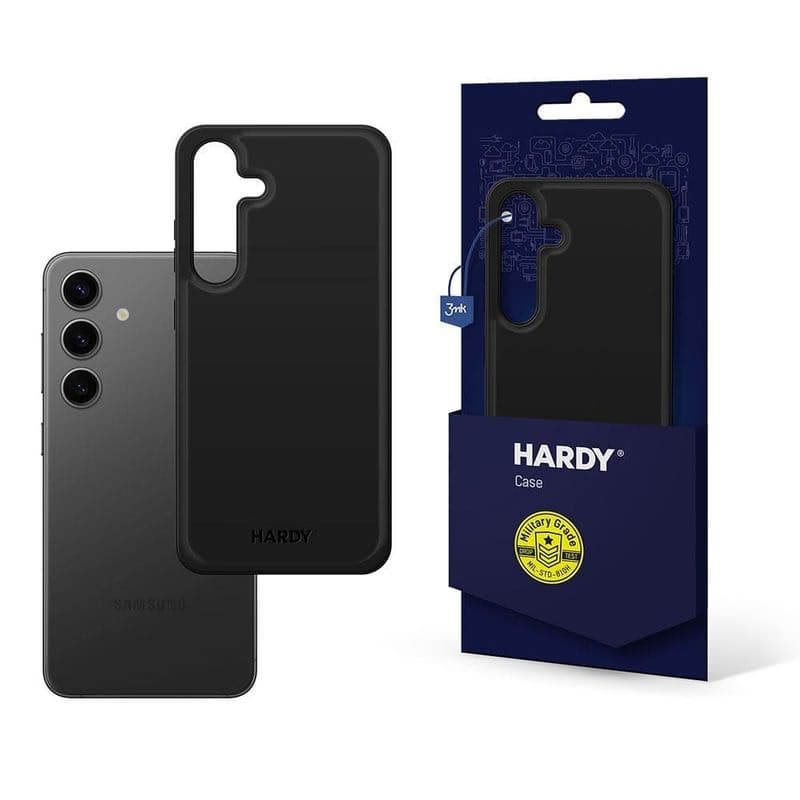 3mk ochranný kryt HARDY Android Silky Leather MagCase pre Samsung Galaxy S24 1