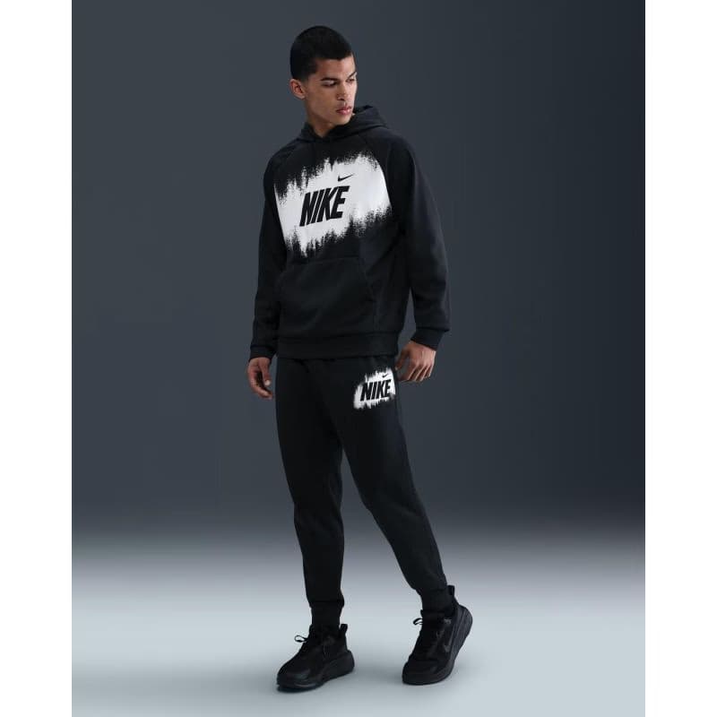 Pánske tepláky NIKE M NK TF FLEECE JOGGER GFX BLACK 4