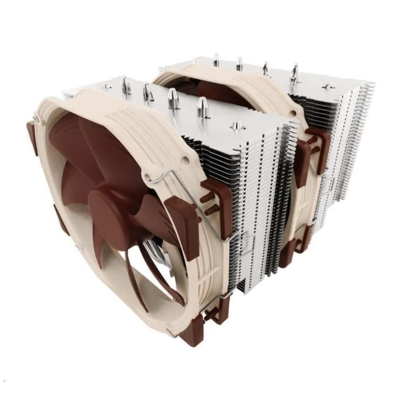 NOCTUA Chladič CPU NH-D15, 2x 140mm, LGA1851, AM5, hnedá/strieborná 3