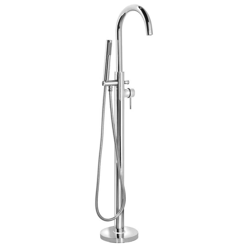 AQUALINE - CETO vaňová batéria do podlahy, chróm BV357 1