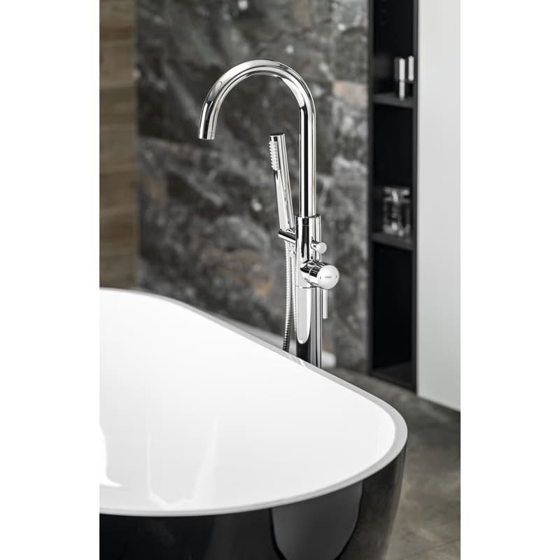 AQUALINE - CETO vaňová batéria do podlahy, chróm BV357 4