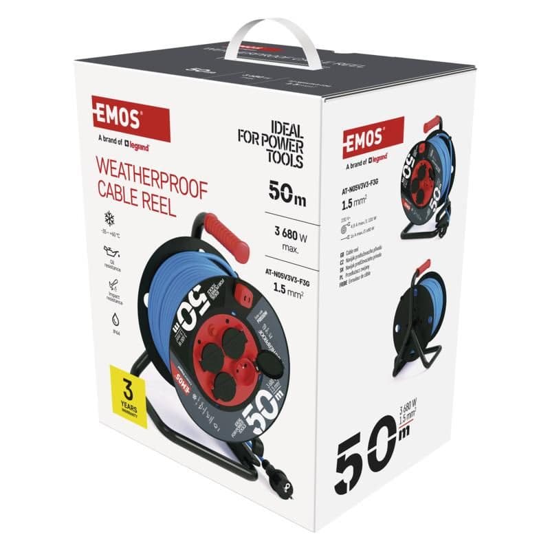 EMOS BUBEN 4Z 50M 1,5MM NEMRZNÚCI PVC KÁBEL 2