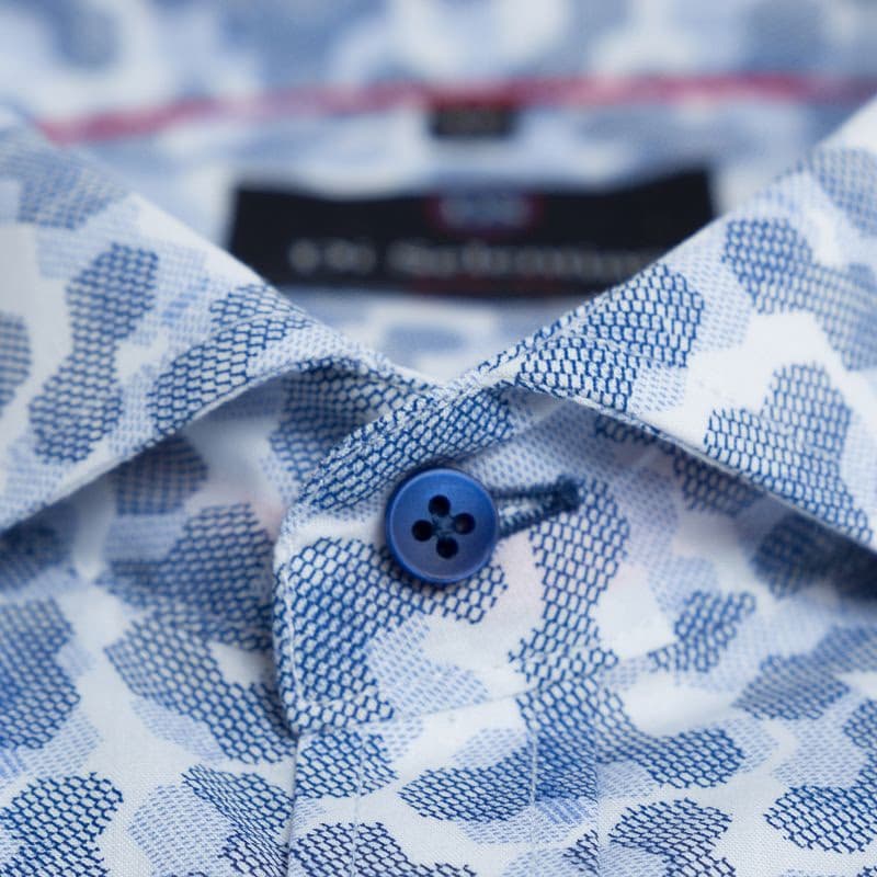 Bavlnená košeľa so vzorom v SLIM FIT strihu Di Selentino - OdessaSLIM 2