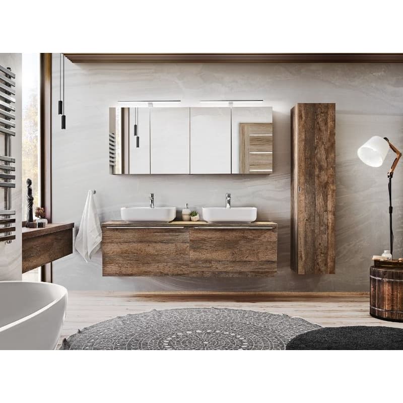 ArtCom Zrkadlová skrinka SANTA FE Oak 84-80 | 80 cm 4