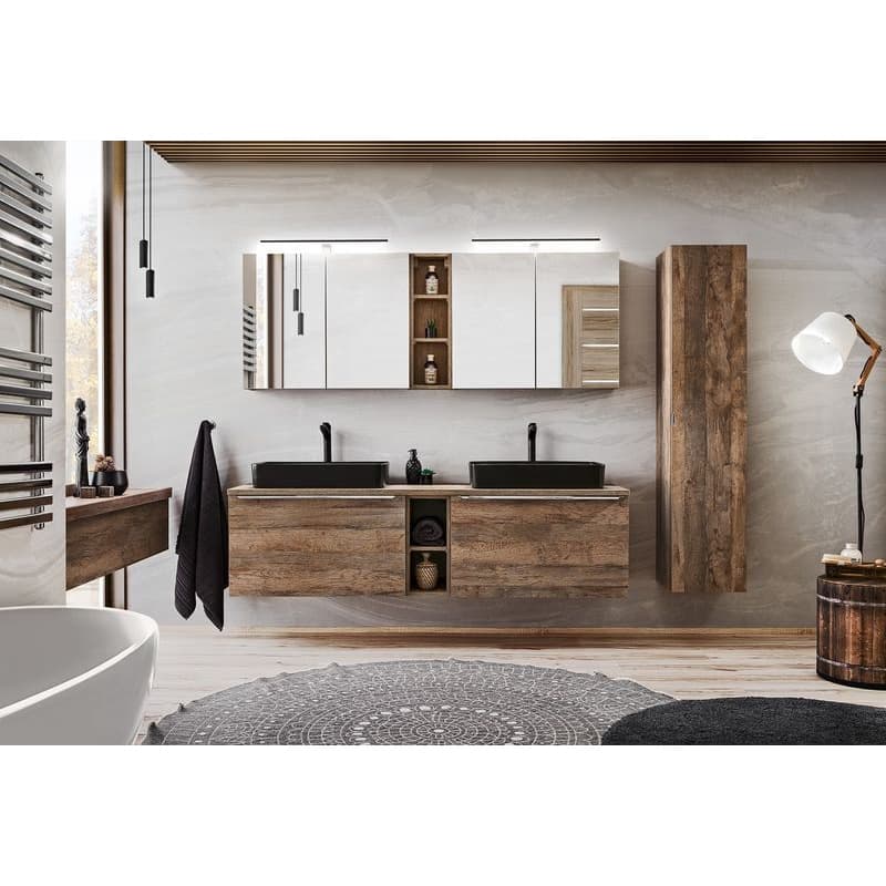 ArtCom Zrkadlová skrinka SANTA FE Oak 84-80 | 80 cm 6