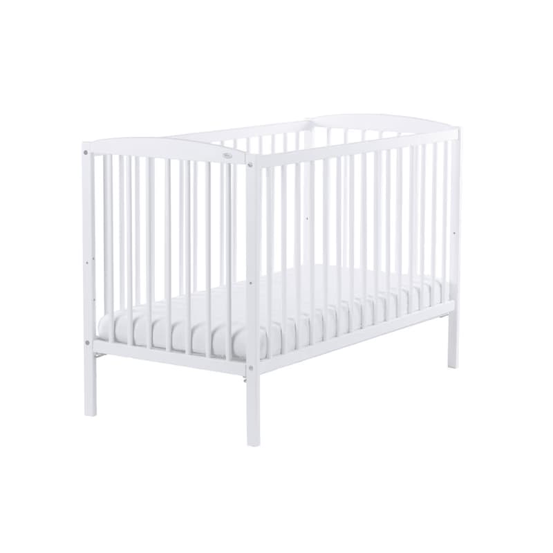 Elvisia Detská postieľka CLASICO DELUXE | biela 60 x 120 cm 3