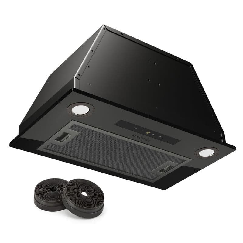 Klarstein Paolo 52 vstavaný Digestor 52 cm 463 m³/h LED Touch A++ 1