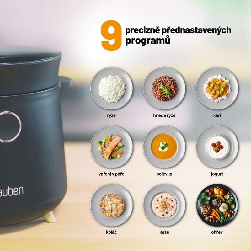 Lauben Multifunction Rice Cooker 1500BW - ryžovar 2