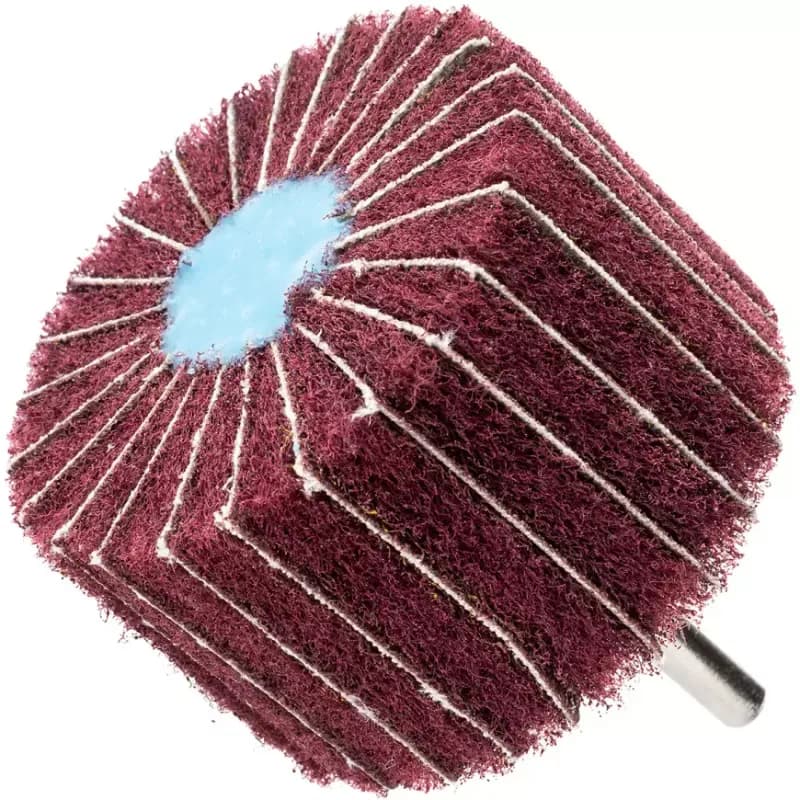 Brúsny stopkový lamelový kotúč, 63,5 x 6 mm, P 40, Drel 1