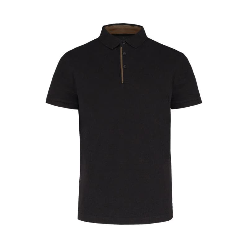 Pánske polo tričko s krátkym rukávom VOLCANO O-MOLTI-BLACK 5