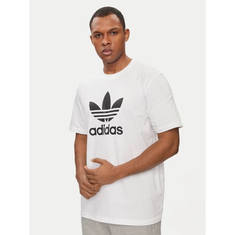Pánske tričko s krátkym rukávom ADIDAS Trefoil t-shirt-White 2