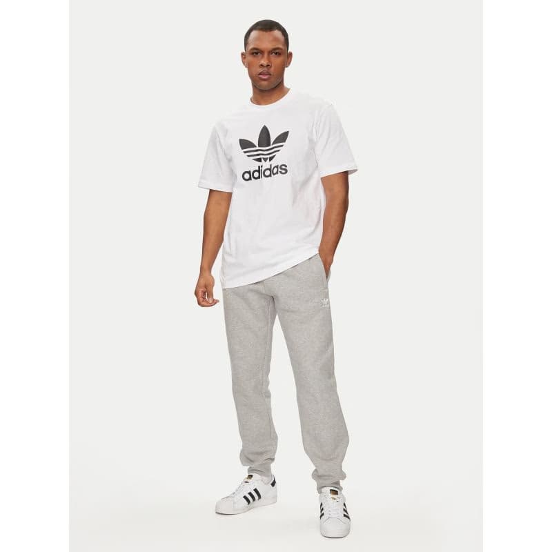 Pánske tričko s krátkym rukávom ADIDAS Trefoil t-shirt-White 4