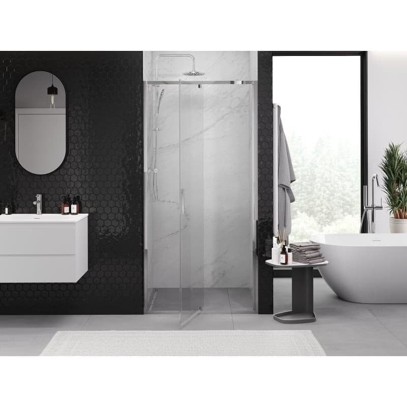 MEXEN - Exo sprchové dvere krídlové 100, transparent, chróm 819-100-000-01-00 3