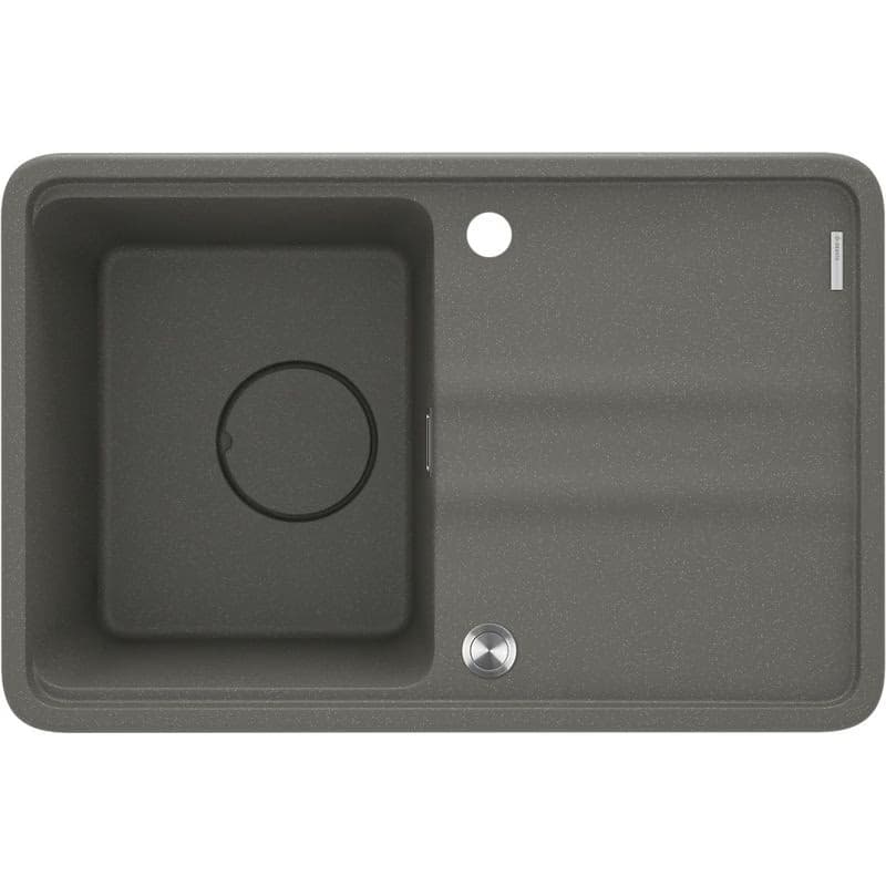 DEANTE DEANTE - Momi anthracite metallic Granitový drez, 1-bowl with drainer ZKM_T11A 6