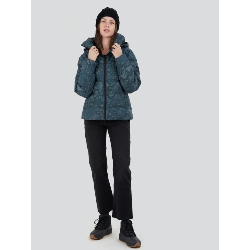 Dámska bunda FUNDANGO Amber Padded Jacket-598-forest 4