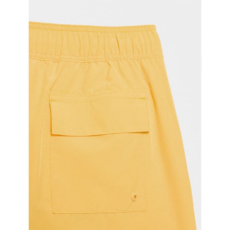 Pánske plavky 4F BOARD SHORTS-WSS24UBDSM092-71S-YELLOW 4